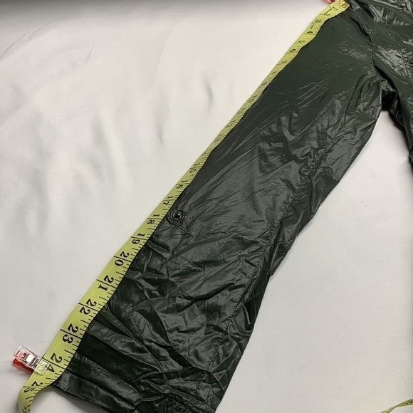Soia and Kyo Nylon Windbreaker Jacket with Hood Olive Green XS - Picture 11 of 14